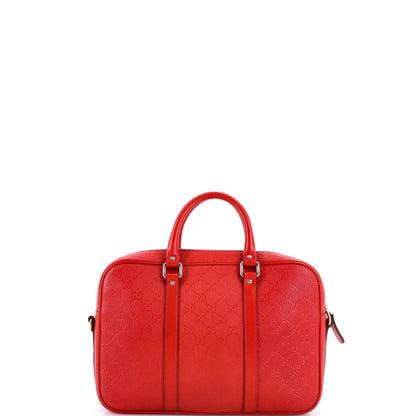 Gucci Signature Convertible Briefcase Guccissima Leather Medium