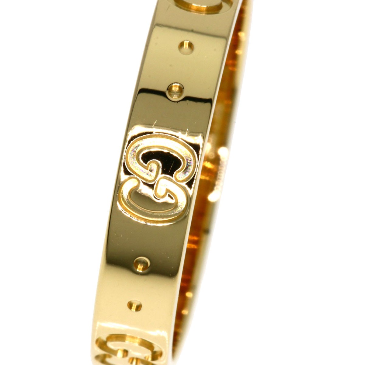 Gucci Icon # 19 Ring K18 Yellow Gold Ladies []