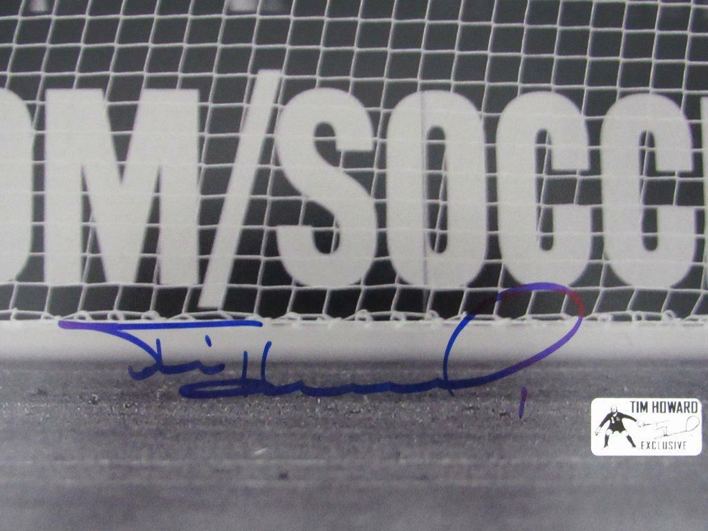 Tim Howard Autographed 16X20 Photo U.S. Men'S Soccer Team Jsa