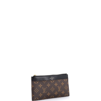 Louis Vuitton Slim Purse Monogram Canvas