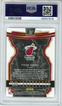 Tyler Herro 2019 Panini Select #63 Silver Prizm