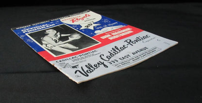 1955-56 NBA Program Rochester Royals vs. Boston Celtics Bob Cousy 198271