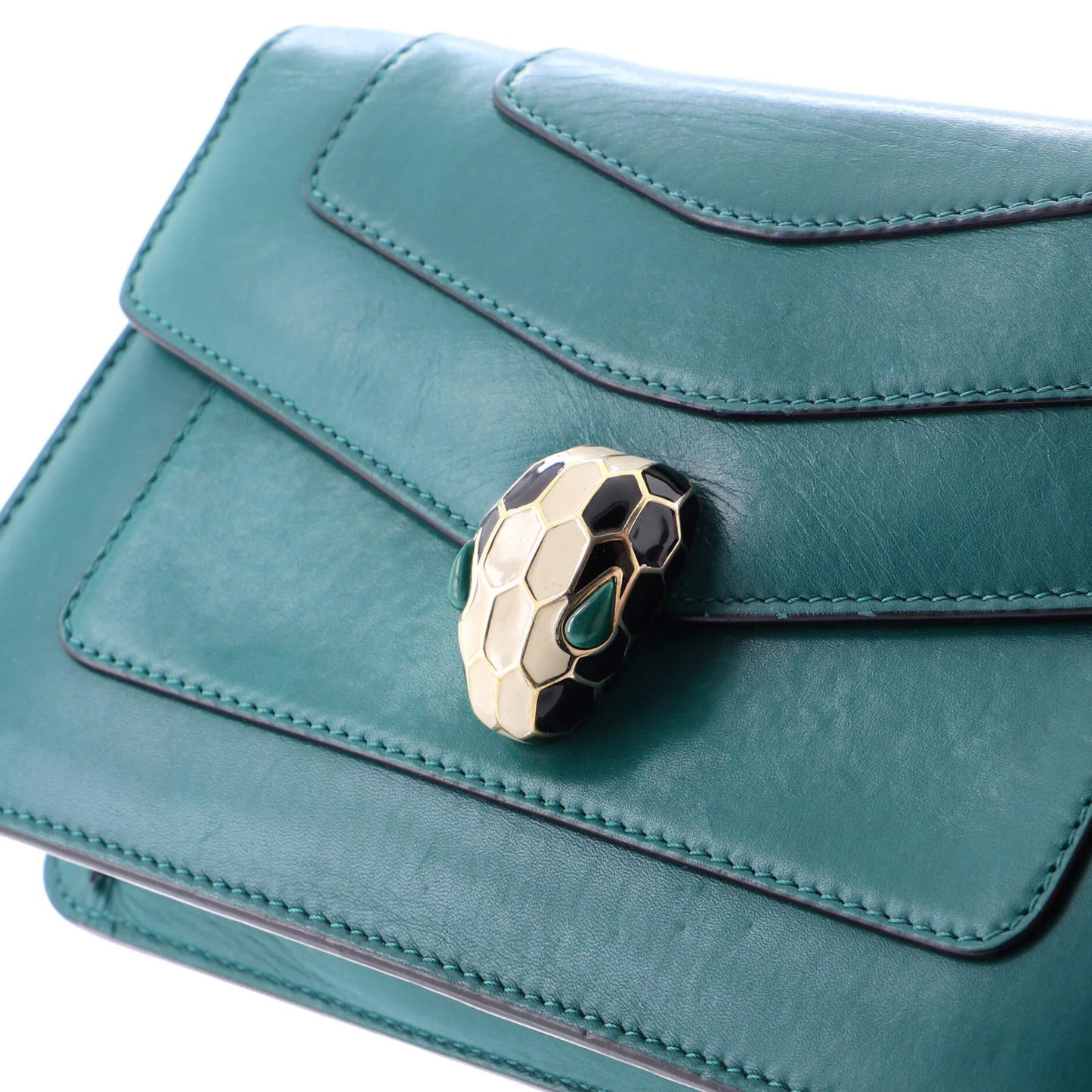 Bvlgari Serpenti Forever Shoulder Bag Leather Small