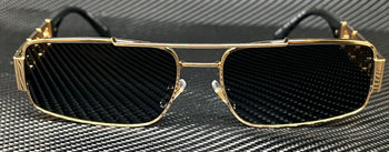 VERSACE VE2257 100287 Gold Dark Grey Men's 60 mm