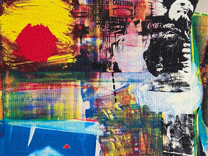 Robert Rauschenberg Lithograph Coa Numbered Pencil Signed Op - Jasper Johns