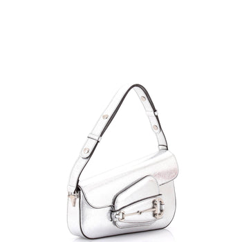 Gucci Horsebit 1955 Asymmetric Shoulder Bag Leather Small