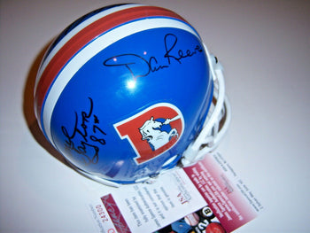 Floyd Little,Lionel Taylor,Dan Reeves Broncos