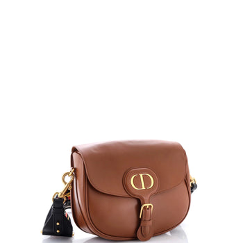 Christian Dior Bobby Flap Bag Leather Large