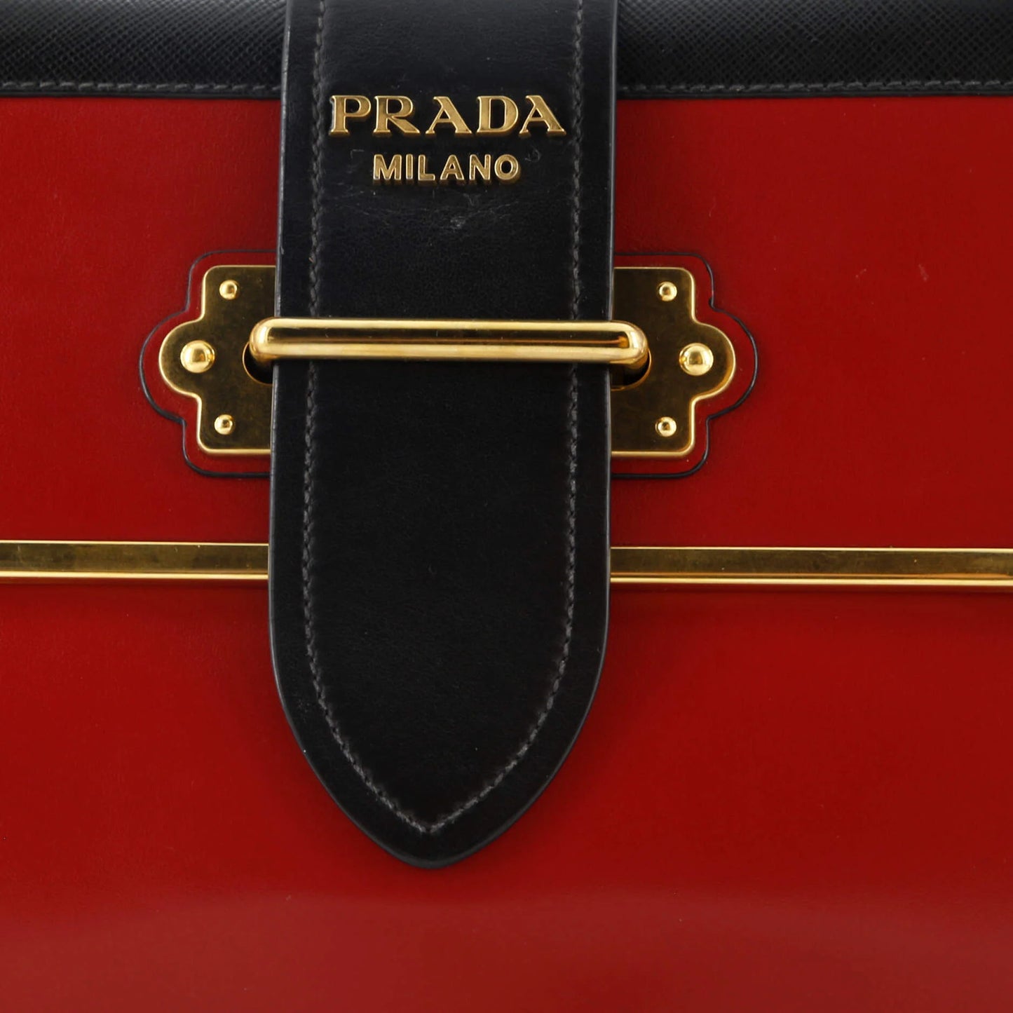 Prada Cahier Convertible Shoulder Bag City Calf And Saffiano Medium
