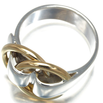 Hermes Ring Deux Anneaux Eu50 Silver800