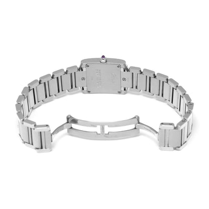 Cartier Tank Francaise Sm W51028Q3 Pink Ladies Used Watch #611630