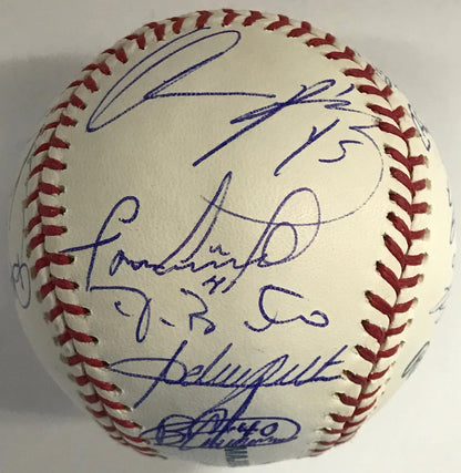 2006 Dominican Republic Wbc Autographed Baseball (Jsa)