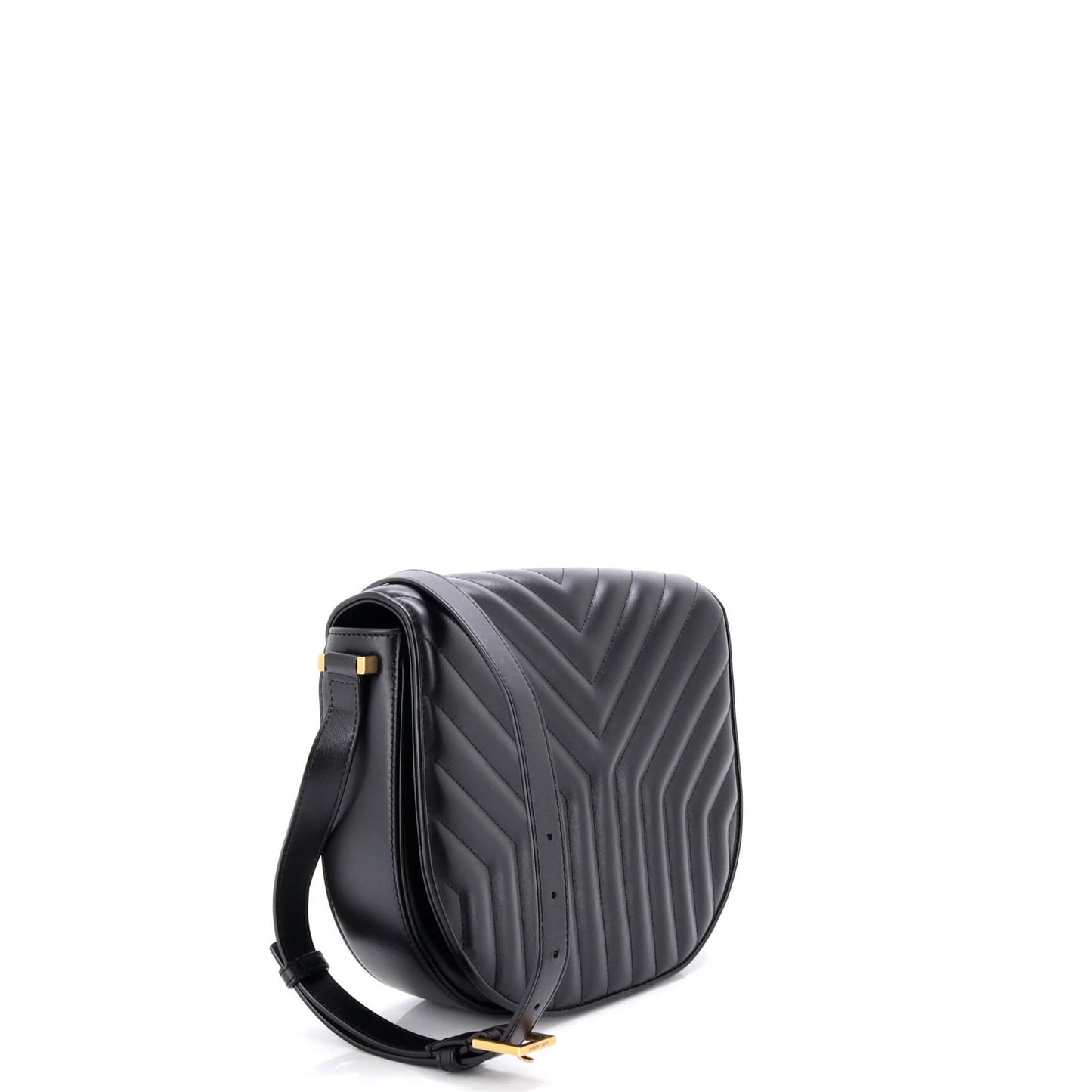 Saint Laurent Joan Satchel Matelasse Chevron Leather Medium