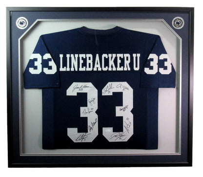 Penn State 10 Legends  "Linebacker U" Autographed