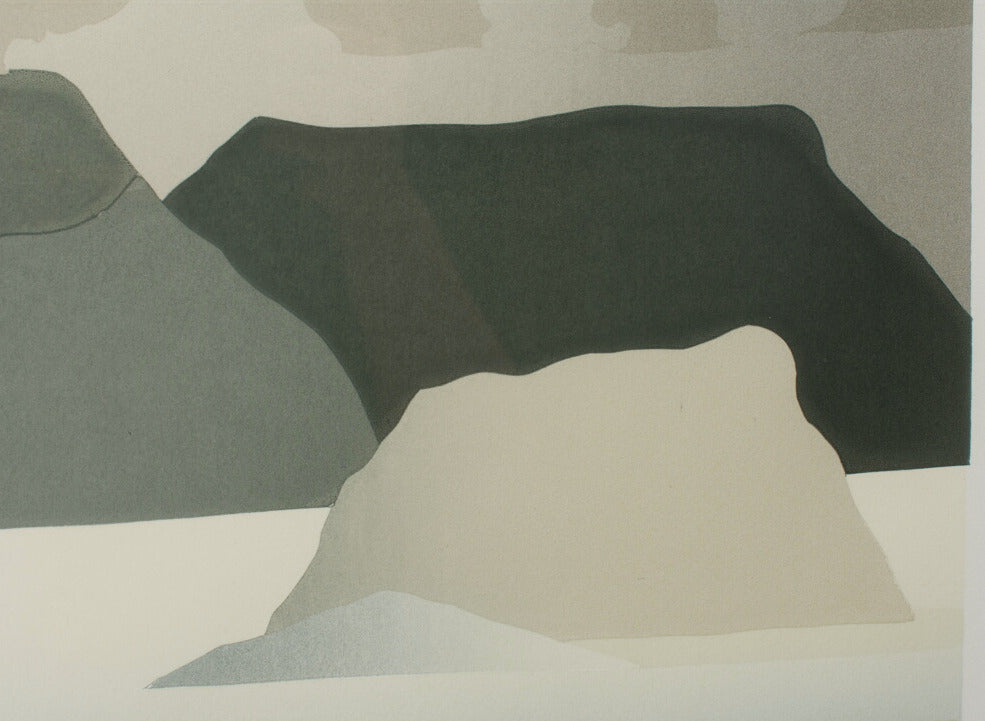 Toni Onley - Inland Sea Of Seto Japan Original