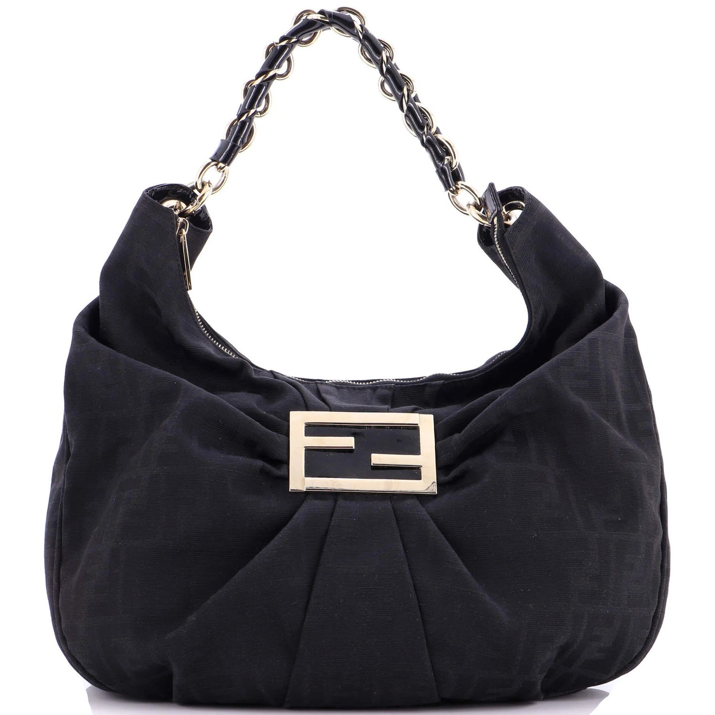 Fendi Mia Hobo Zucca Canvas Large