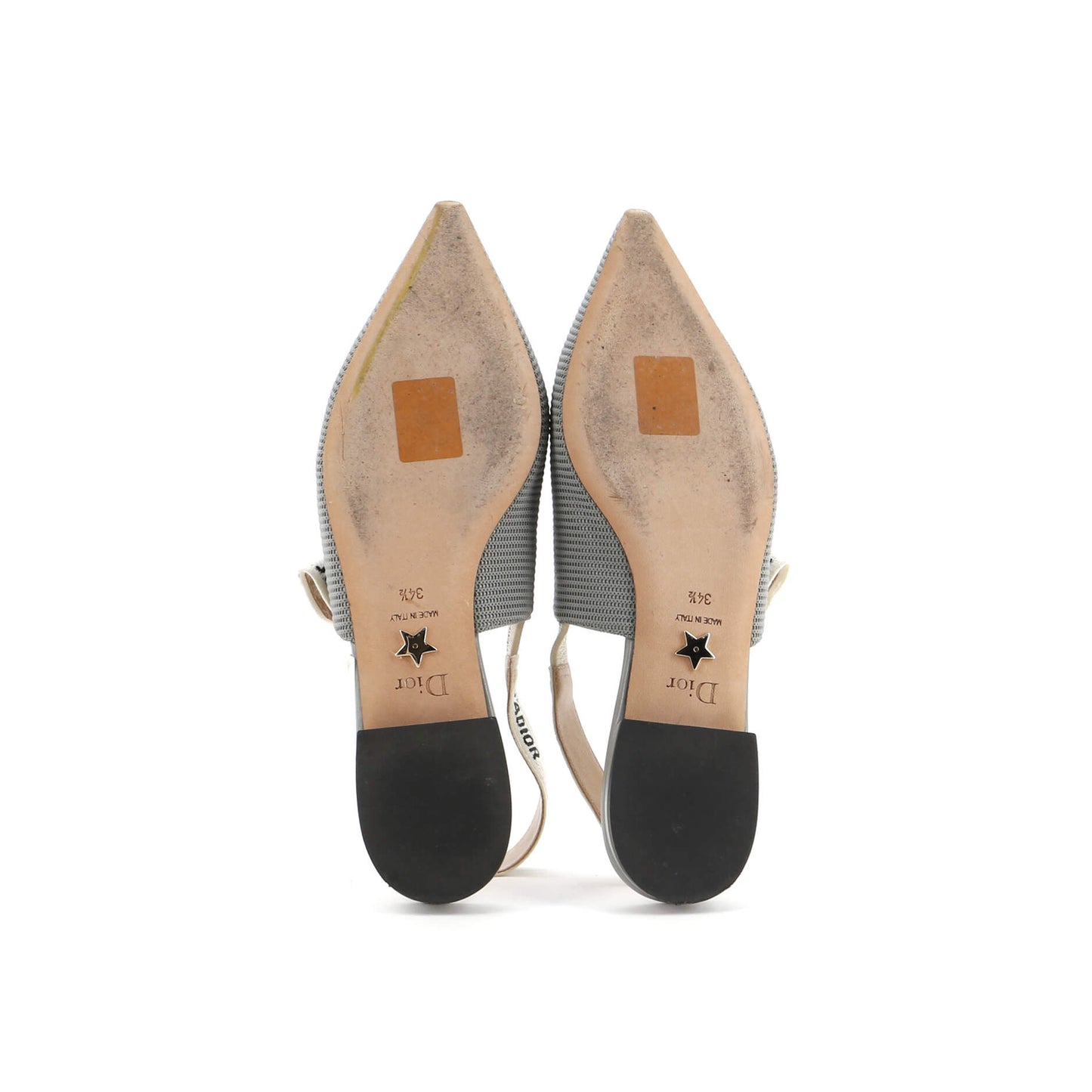 Christian Dior Women'S J'Adior Slingback Flats Cotton