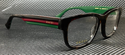 Gucci Gg1303O 002 Brown Havana Men'S Medium 54 Mm