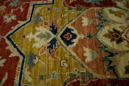 Heriz Serapi 6x9 Oriental Boho Traditional Farmhouse Decor Carpet