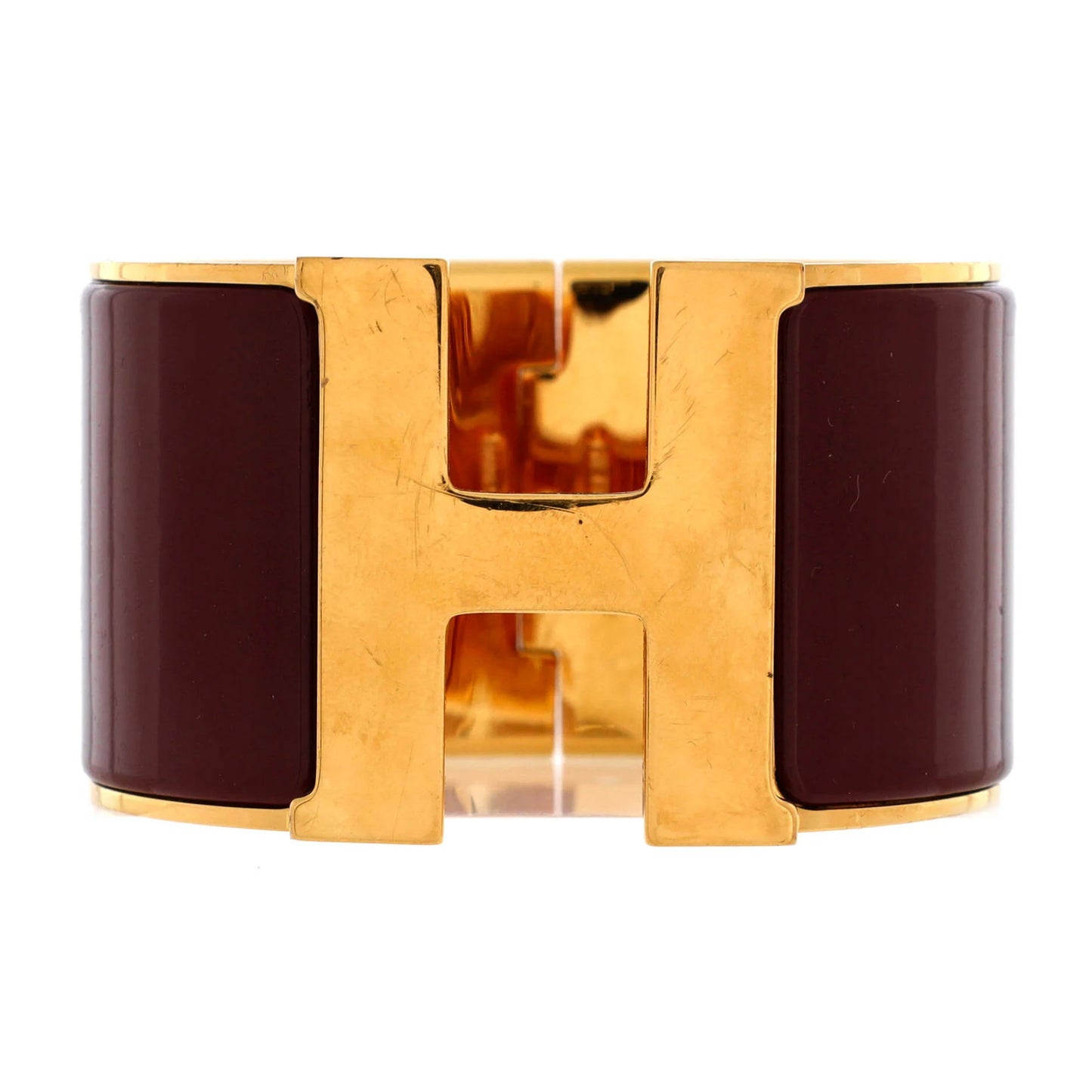 Hermes Clic H Bracelet Enamel Extra Wide