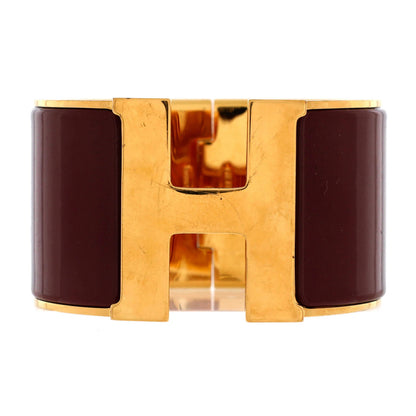 Hermes Clic H Bracelet Enamel Extra Wide