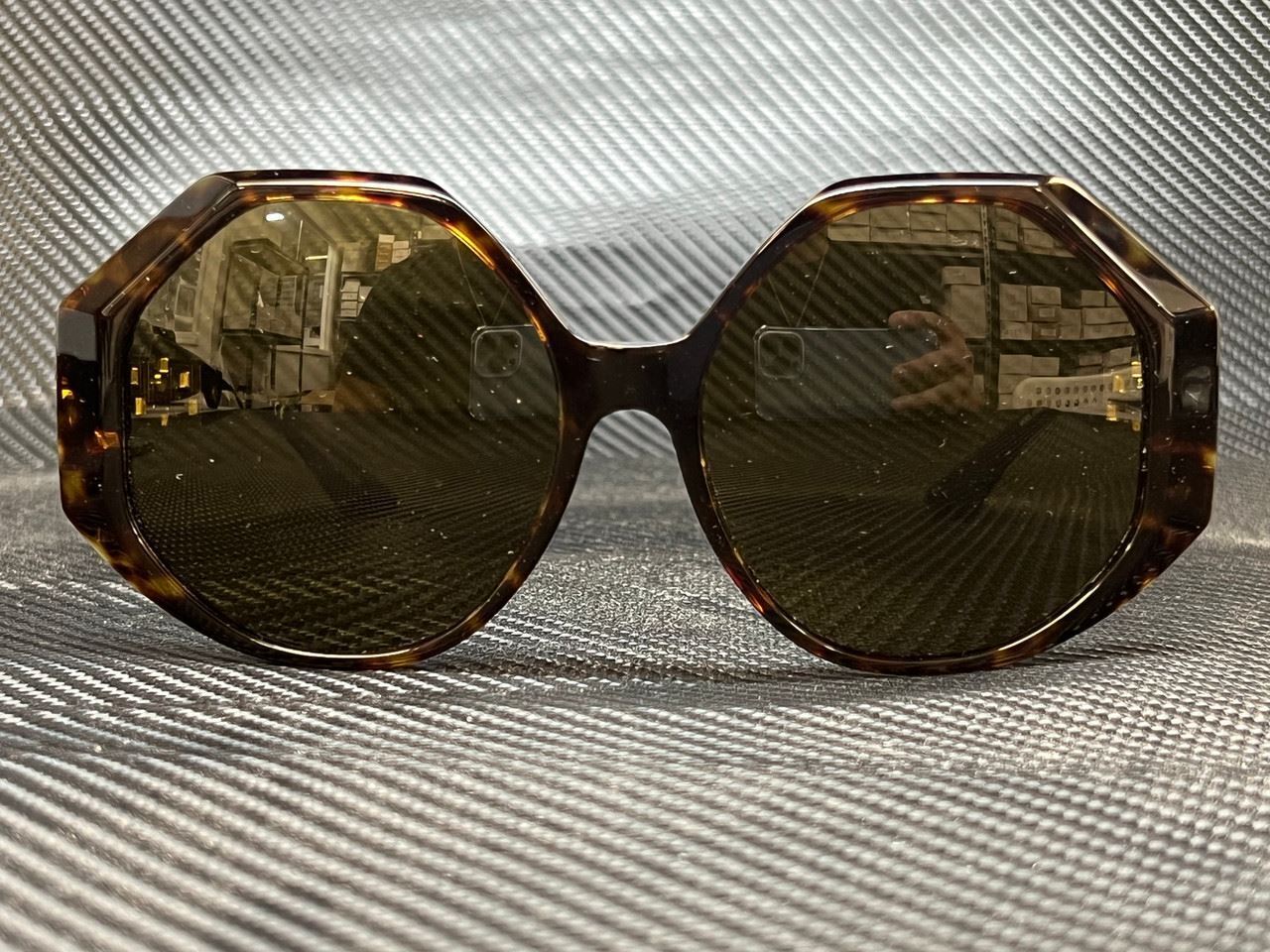 VERSACE VE4395 534673 Havana Square Women's 59 mm