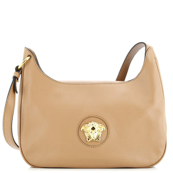Versace La Medusa Hobo Leather Medium