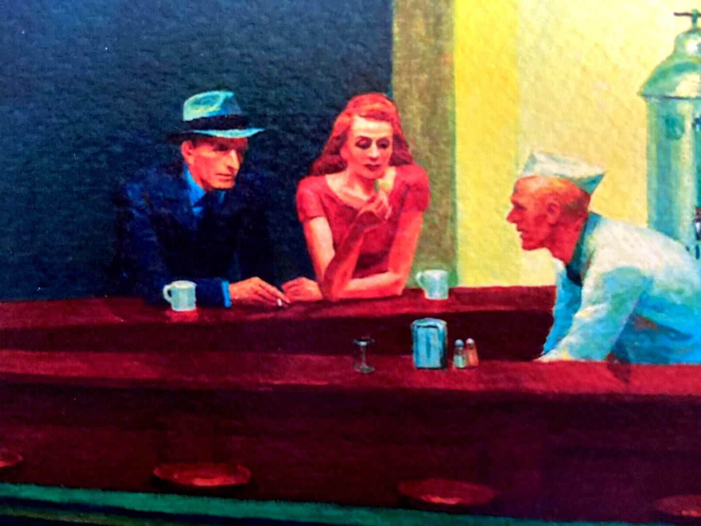 Edward Hopper Lithograph Coa Certificate Signed