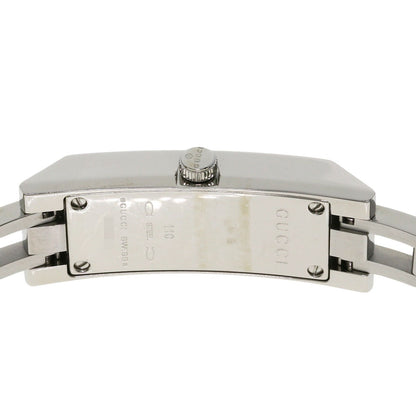 Gucci Square Face Watches Ya110 Stainless Steel/Stainless Steel