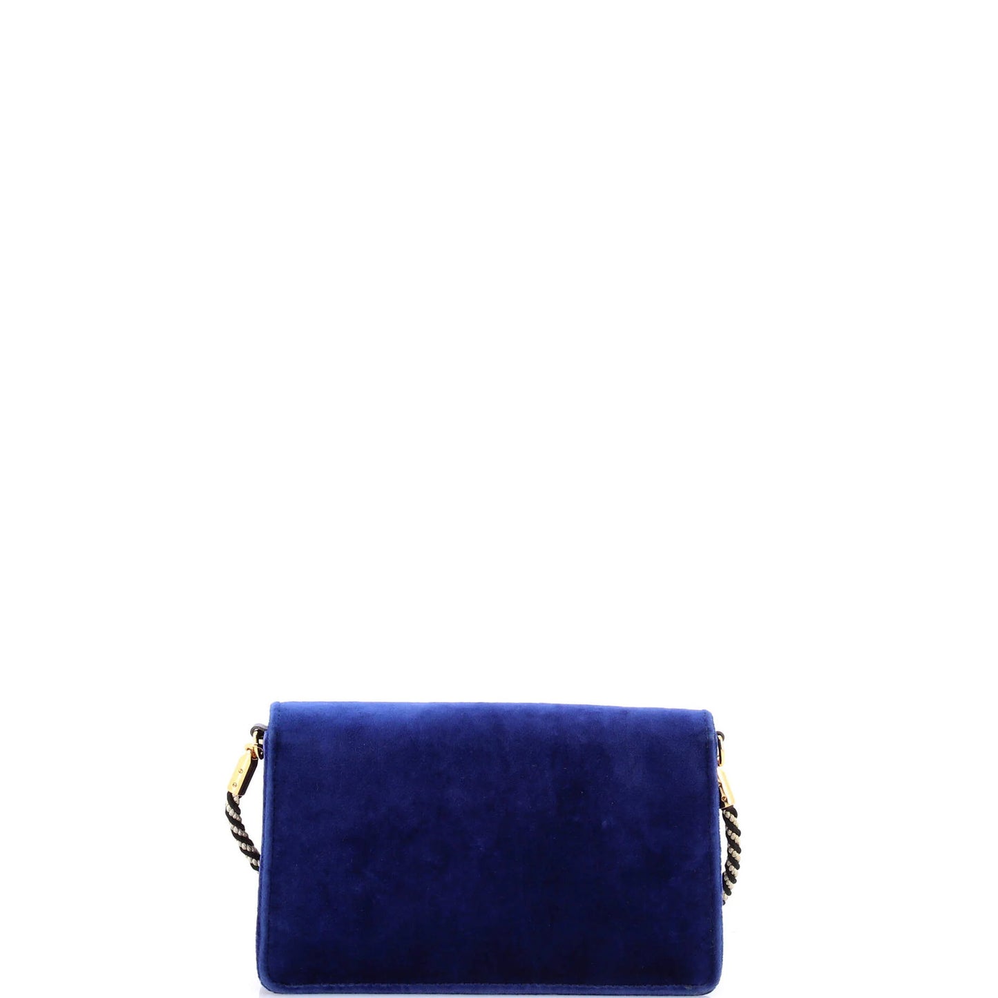 Gucci G Broadway Shoulder Bag Velvet With Crystals Small