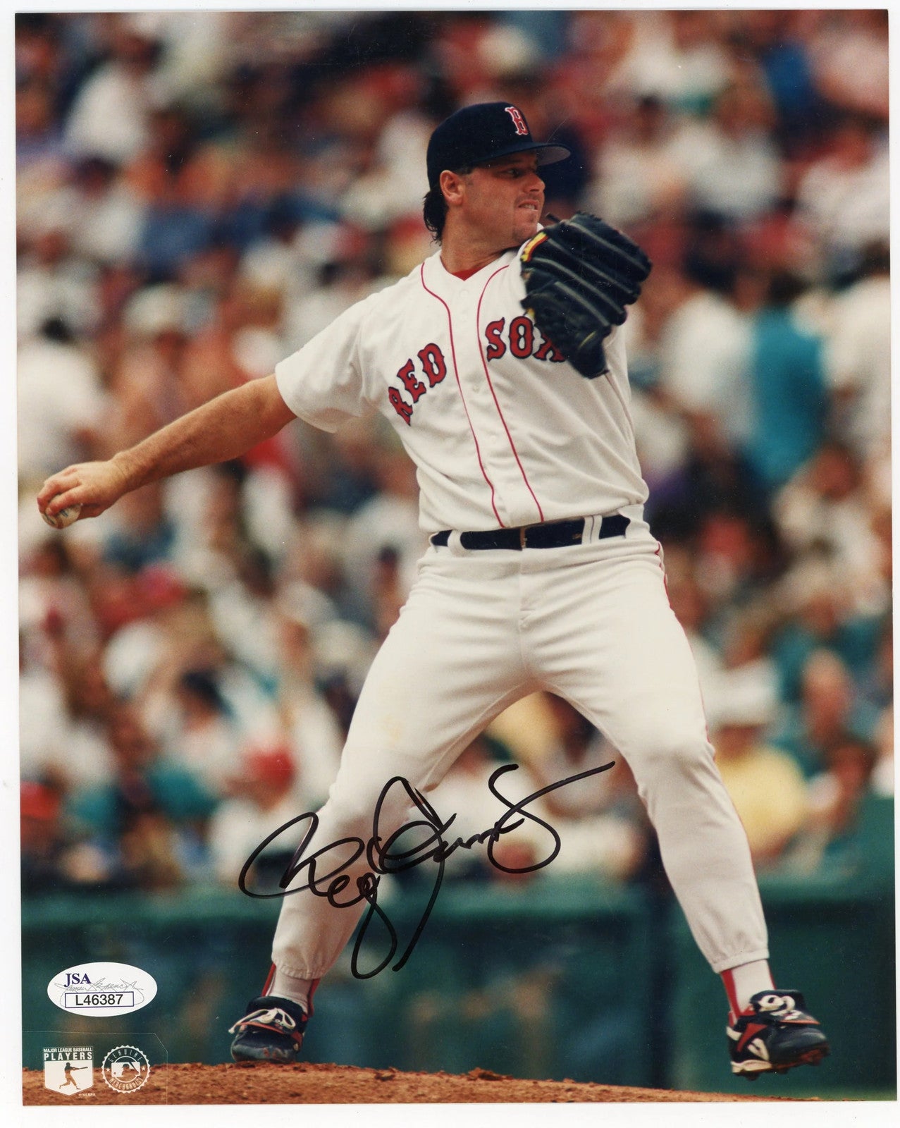 Roger Clemens Autographed 8X10 Photo (Jsa)