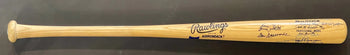 Buck O'Neil Double Duty Radcliffe Autographed Negro League Rawlings Big Stick Ba