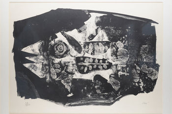 Antoni Clave Signed Original Lithograph 1962