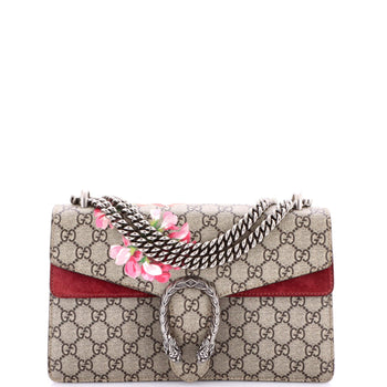 Gucci Dionysus Bag Blooms Print Gg Coated Canvas Small