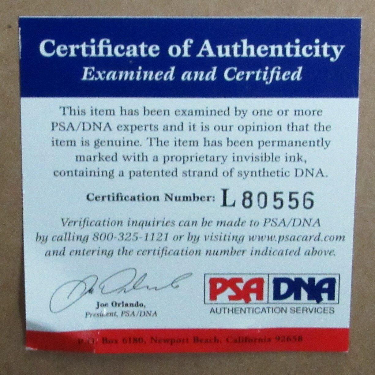 Jack Ham Hof Steelers Signed/Inscribed 16X20 Photo Framed Psa/Dna 166785