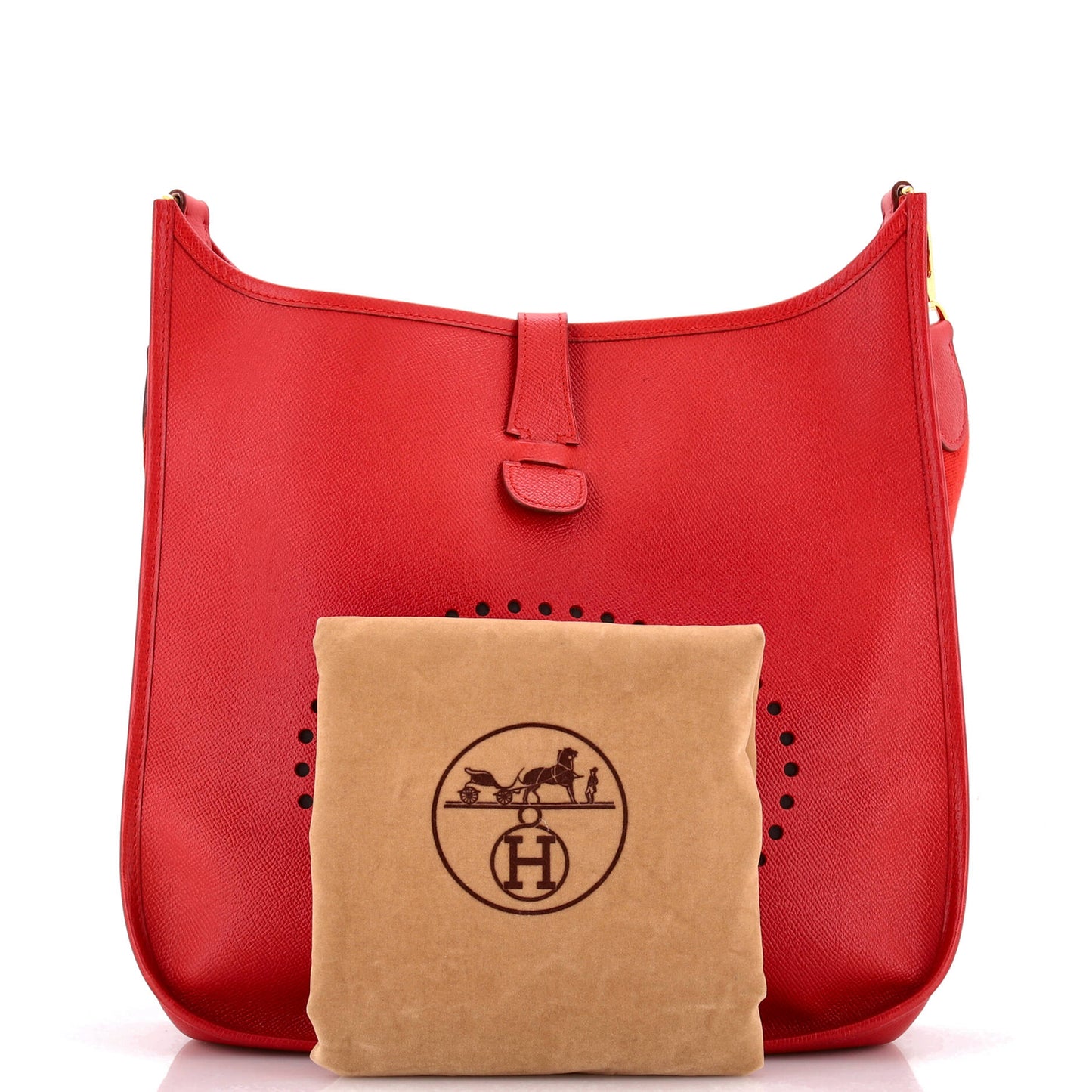 Hermes Evelyne Bag Gen I Courchevel Gm