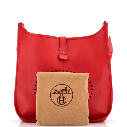 Hermes Evelyne Bag Gen I Courchevel Gm