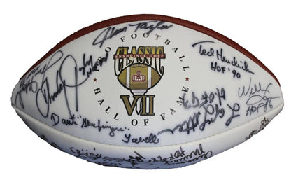 Football Hall of Fame Pro Golf VII Autographed Classic Football