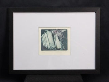 Karel Demel Original Etching Print 