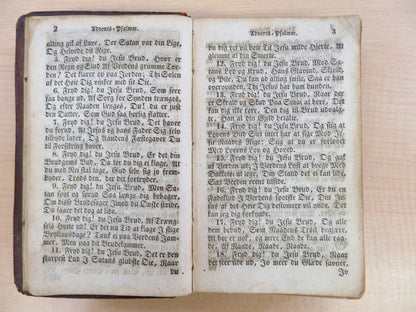 Hans Adolph Brorson ?Troens Rare Klenodie?, 1834, First Edition, Danish Hymnal