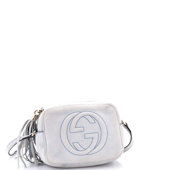 Gucci Soho Disco Crossbody Bag Nubuck Small