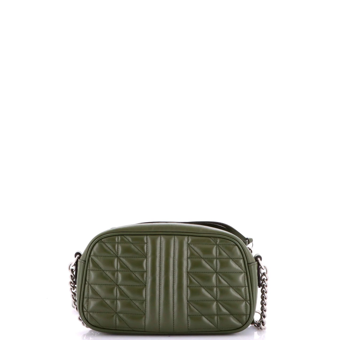 Gucci Gg Marmont Shoulder Bag Mixed Matelasse Leather Small