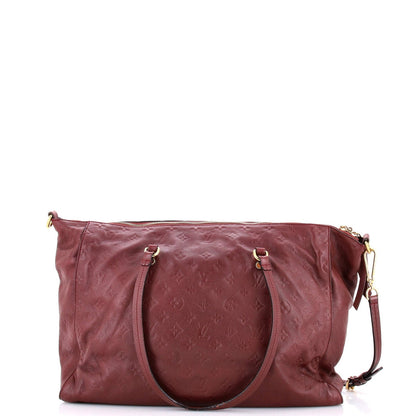 Louis Vuitton Lumineuse Handbag Monogram Empreinte Leather Gm