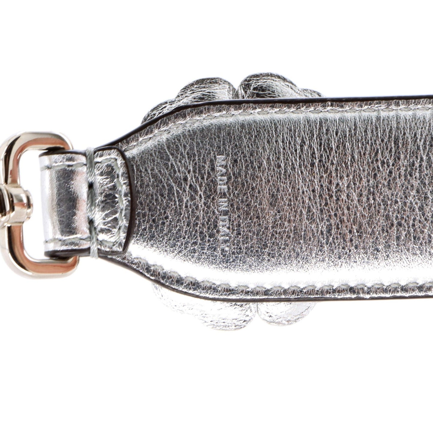 Fendi F Is Studded Flower Strap You Shoulder Strap Embellished Leather