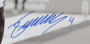 Zay Flowers Signed 16X20 Photo Baltimore Ravens Framed Beckett 186172