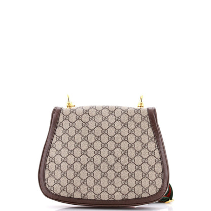 Gucci Blondie Medium NM Top Handle Bag in GG Coated Canvas