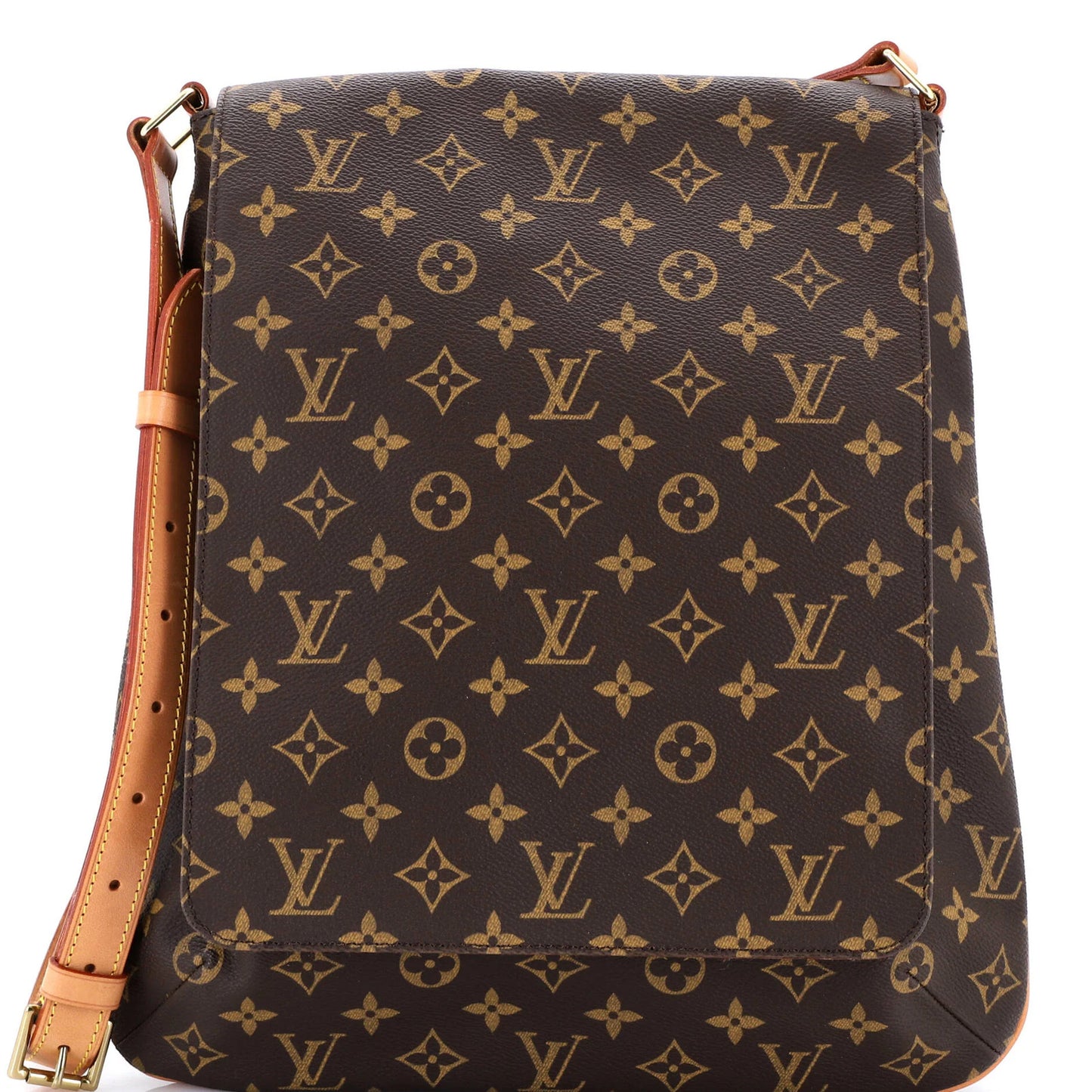 Louis Vuitton Musette Salsa Handbag Monogram Canvas Gm