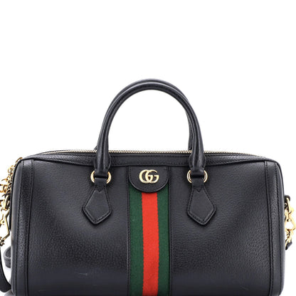 Gucci Ophidia Boston Bag Leather Medium