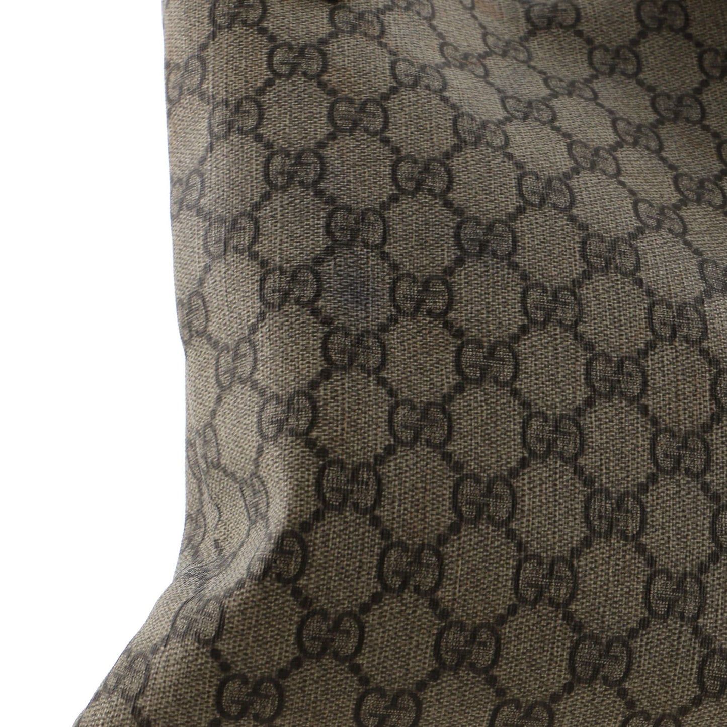 Gucci Web Loop Flat Messenger Gg Coated Canvas Large