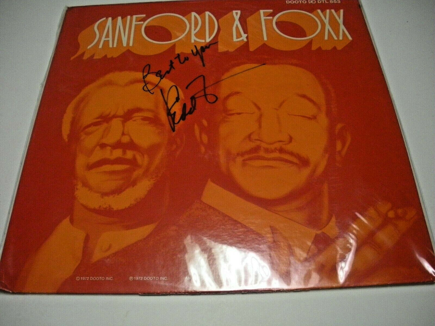 Redd Foxx Sanford And Son Deceased W/Coa Signed